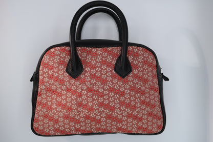 小桜文様ボストンバック