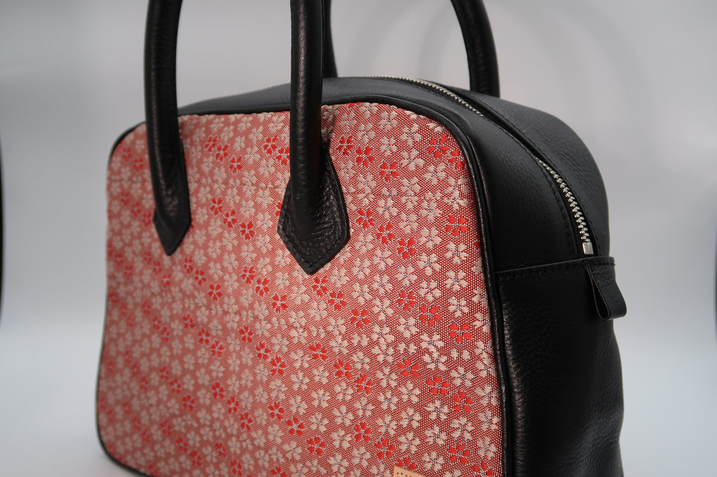 小桜文様ボストンバック