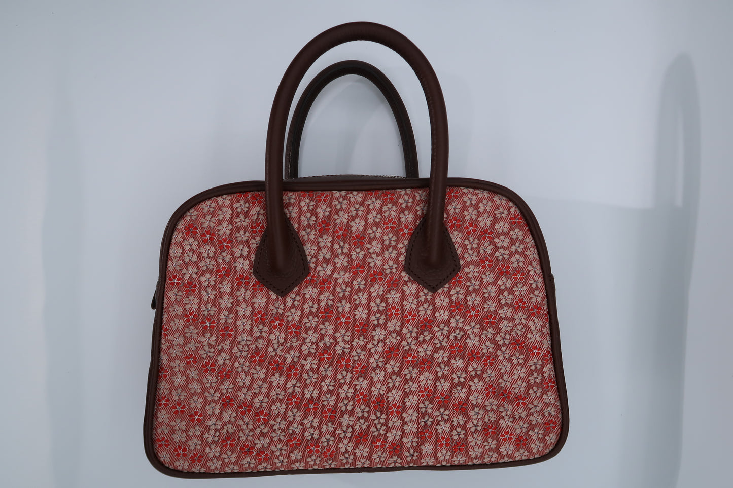 小桜文様ボストンバック